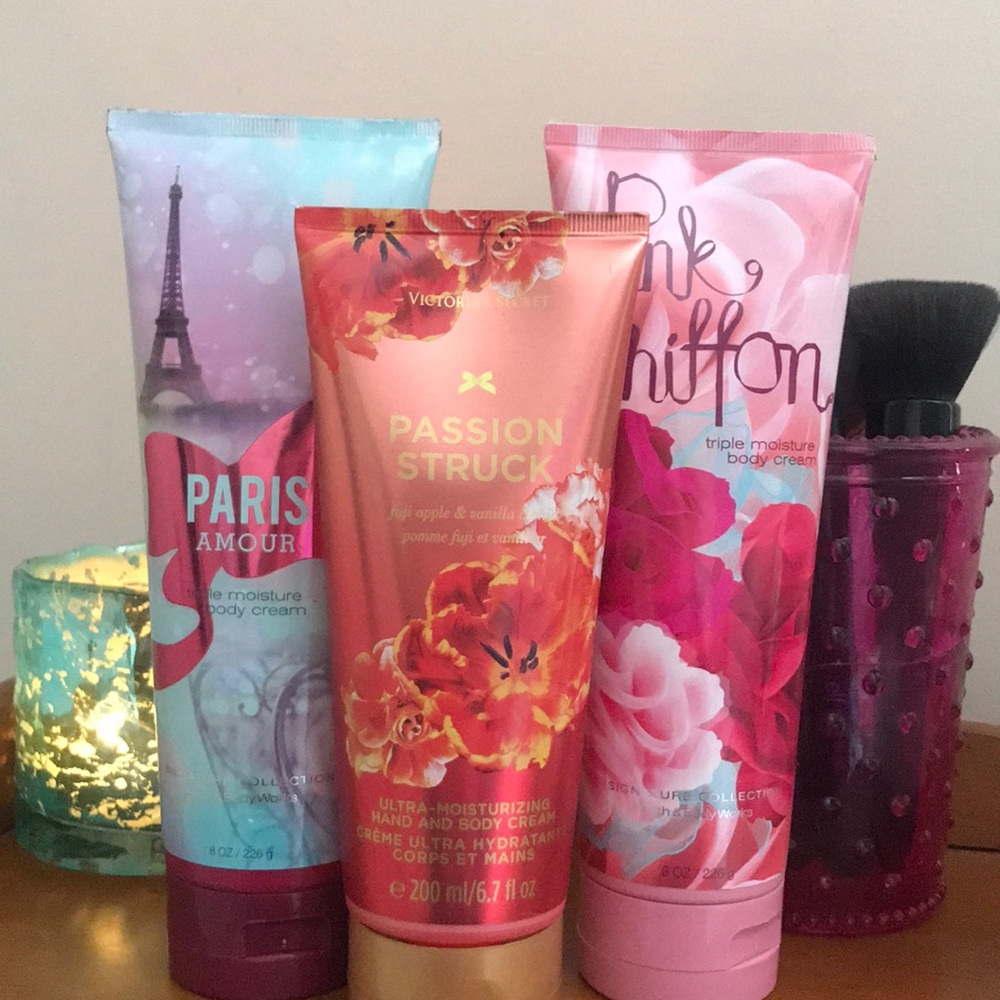 Bath & Body Works / VS body creams